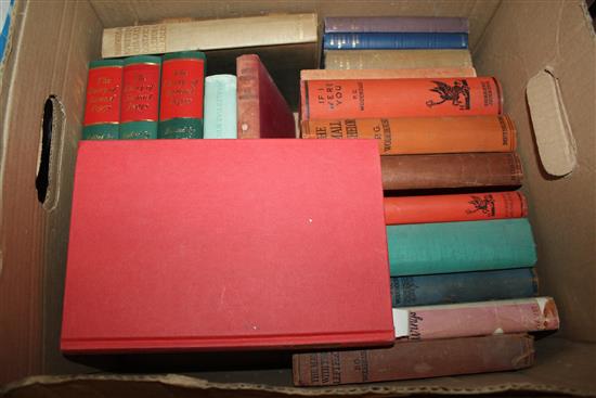 2 boxes mostly P G Wodehouse books